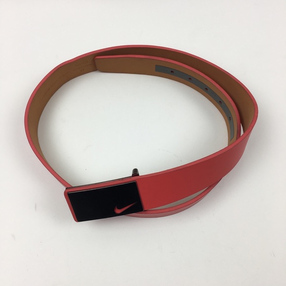 Nike Accessories - Nike golf genuine leather pink belt size 38